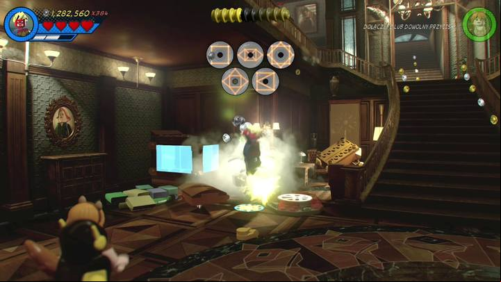 The first Minikit is near the starting point - Mission 8 - Rune to Maneuver | Mission secrets - Mission secrets - LEGO Marvel Super Heroes 2 Game Guide