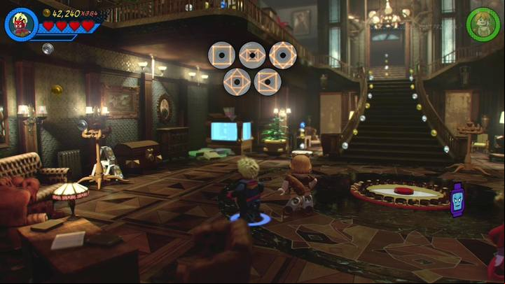 Destroy five card towers, scattered across Doctor Stranges mansion, and collect the second Minikit - Mission 8 - Rune to Maneuver | Mission secrets - Mission secrets - LEGO Marvel Super Heroes 2 Game Guide