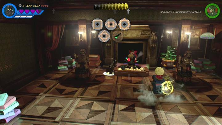 Minikit #3 is in a room, on the right side of the main hall - Mission 8 - Rune to Maneuver | Mission secrets - Mission secrets - LEGO Marvel Super Heroes 2 Game Guide