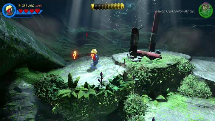 Once you obtain the first Minikit, fly towards the elevation and switch your character to Black Panther - Mission 10 - Kun-Lun Konundrum | Mission secrets - Mission secrets - LEGO Marvel Super Heroes 2 Game Guide