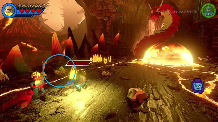 The next Minikit can be collected in the main cave, during the boss fight - Mission 10 - Kun-Lun Konundrum | Mission secrets - Mission secrets - LEGO Marvel Super Heroes 2 Game Guide