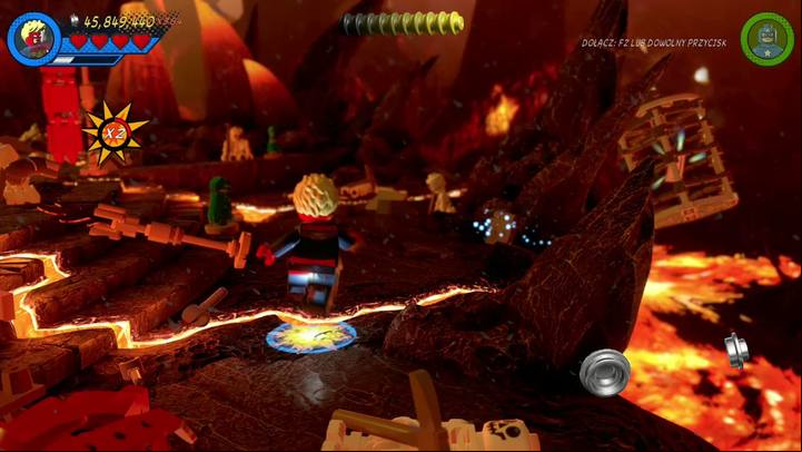 Select Doctor Strange and approach the right side to move the stone (see picture) - Mission 10 - Kun-Lun Konundrum | Mission secrets - Mission secrets - LEGO Marvel Super Heroes 2 Game Guide