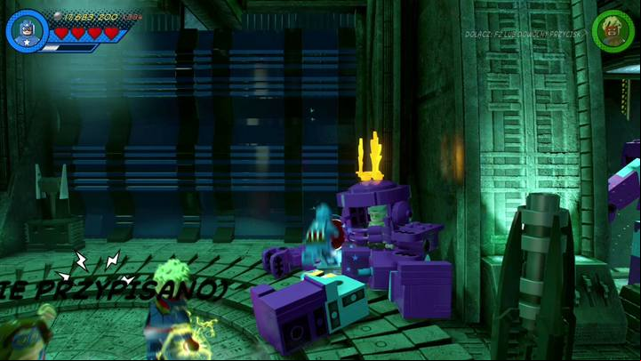 In the second part of the location you can find Stan Lee in Peril imprisoned in its middle - Mission 12 - Kree-Search and Development | Mission secrets - Mission secrets - LEGO Marvel Super Heroes 2 Game Guide