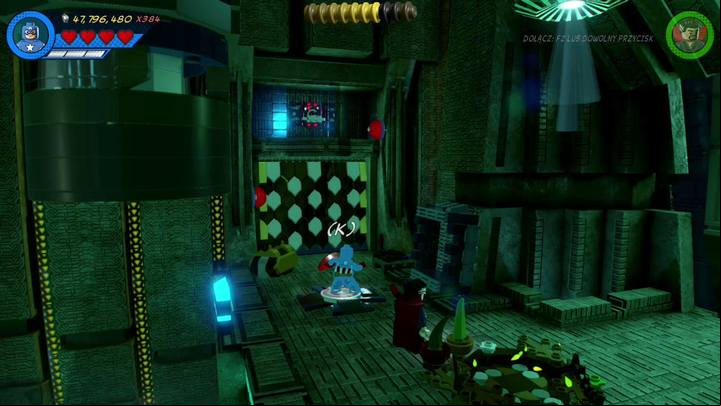 Once you get to the final part of the location, walk towards the glass cover of the container and break it as Black Bolt - Mission 12 - Kree-Search and Development | Mission secrets - Mission secrets - LEGO Marvel Super Heroes 2 Game Guide