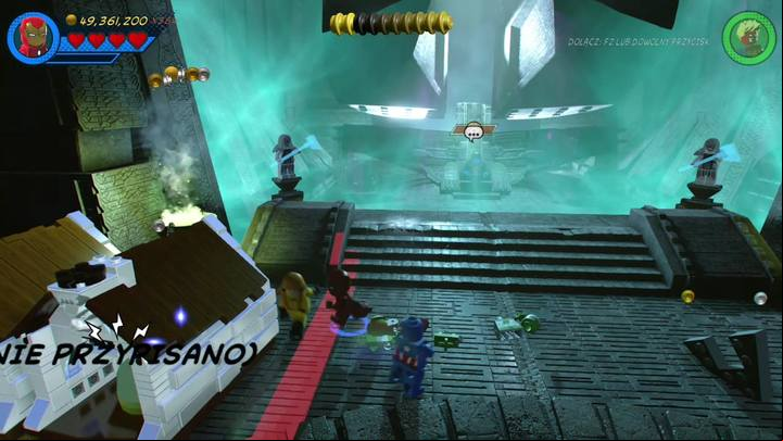 Another minikit can be found in the location with the boss - Mission 12 - Kree-Search and Development | Mission secrets - Mission secrets - LEGO Marvel Super Heroes 2 Game Guide