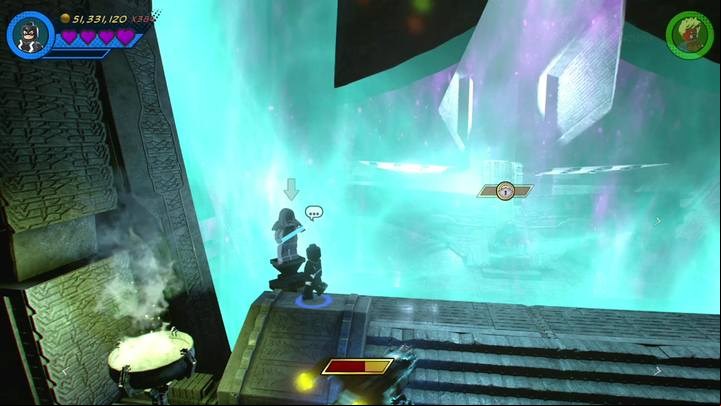 The tenth minikit is in the throne room - Mission 12 - Kree-Search and Development | Mission secrets - Mission secrets - LEGO Marvel Super Heroes 2 Game Guide