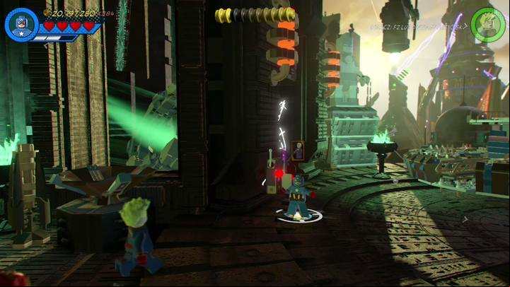 Walk towards the nearby control and use it as Iron Man - Mission 14 - Halo, is it Kree Youre Looking For | Mission secrets - Mission secrets - LEGO Marvel Super Heroes 2 Game Guide