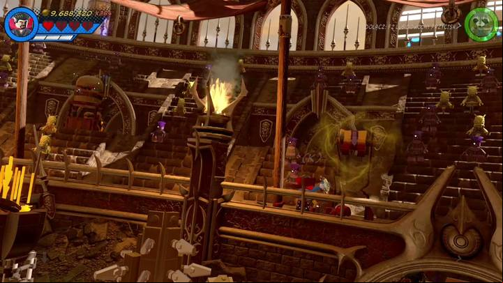 You will receive another minikit when you raise five flags with Doctor Stranges power - Mission 15 - Red King Revelation | Mission secrets - Mission secrets - LEGO Marvel Super Heroes 2 Game Guide
