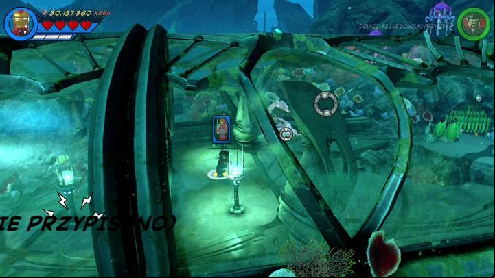 The third statue is in the age between the locations - Mission 16 - Torg-Nado | Mission secrets - Mission secrets - LEGO Marvel Super Heroes 2 Game Guide