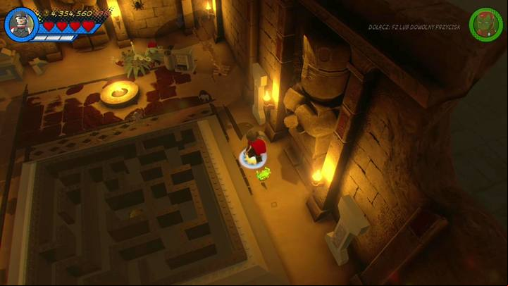 Go to the right after collecting the character token - Mission 17 - I Sphinx We Have a Problem | Mission secrets - Mission secrets - LEGO Marvel Super Heroes 2 Game Guide