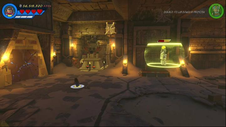 The tenth and final minikit can be found in the main room, at the end of the mission - Mission 17 - I Sphinx We Have a Problem | Mission secrets - Mission secrets - LEGO Marvel Super Heroes 2 Game Guide