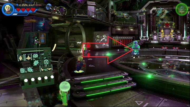 The third one is in the second part of the facility, in the middle of the room - Mission 19 - On Board the Sword | Mission secrets - Mission secrets - LEGO Marvel Super Heroes 2 Game Guide
