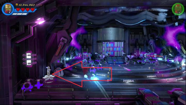 The third one is on the balcony on the left - Mission 20 - Out of Time | Mission secrets - Mission secrets - LEGO Marvel Super Heroes 2 Game Guide