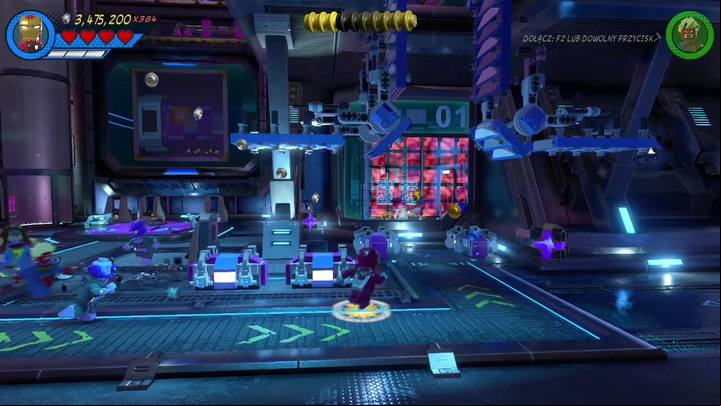 You will notice Stan lee in the place shown on the picture - Mission 20 - Out of Time | Mission secrets - Mission secrets - LEGO Marvel Super Heroes 2 Game Guide