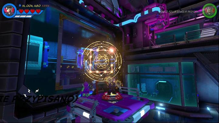 Another minikit is on the line, in the closed room on the balcony on the right side - Mission 20 - Out of Time | Mission secrets - Mission secrets - LEGO Marvel Super Heroes 2 Game Guide