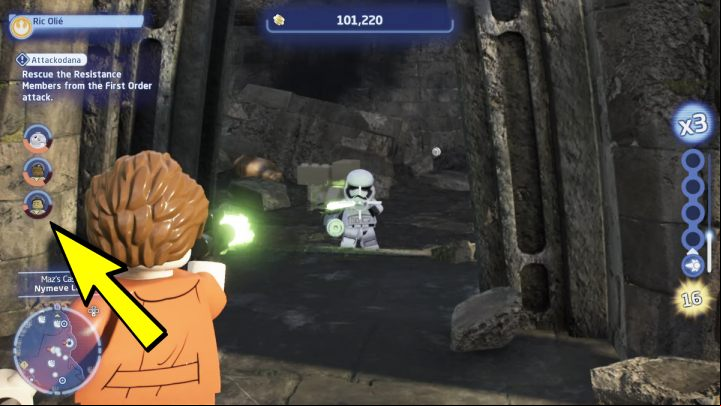 Your task will be to help push back several waves of enemy units - LEGO Skywalker Saga: Attackodana - walkthrough - DQar resistance base - LEGO Skywalker Saga Guide