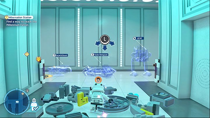The second option is to go through the western part of the station - LEGO Skywalker Saga: Hibernation Station - walkthrough - Episode 5 - The Empire Strikes Back - LEGO Skywalker Saga Guide