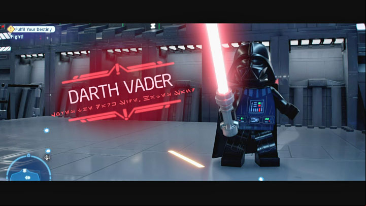 Palpatine merely watches the confrontation, not interfering - LEGO Skywalker Saga: Darth Vader & Emperor Palpatine - boss, how to beat? - Bosses - LEGO Skywalker Saga Guide
