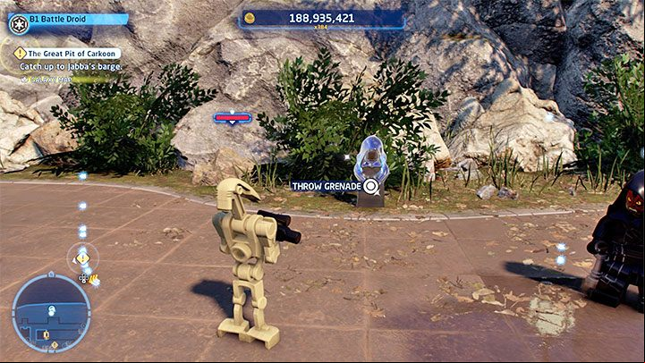 Collectible: Puzzle - Kyber Brick - LEGO Skywalker Saga: Theed - a list of all puzzles (part 2) - Naboo - LEGO Skywalker Saga Guide