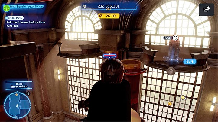 Then replace both characters with Force s - LEGO Skywalker Saga: Theed - a list of all puzzles (part 2) - Naboo - LEGO Skywalker Saga Guide
