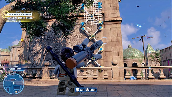 7 - LEGO Skywalker Saga: Theed - a list of all puzzles (part 2) - Naboo - LEGO Skywalker Saga Guide
