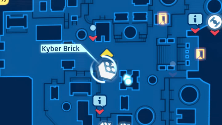 Collectible: Puzzle - Kyber Brick - LEGO Skywalker Saga: Theed - a list of all puzzles (part 2) - Naboo - LEGO Skywalker Saga Guide