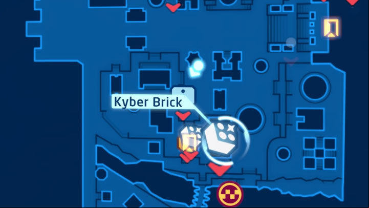 Collectible: Puzzle - Kyber Brick - LEGO Skywalker Saga: Theed - a list of all puzzles (part 2) - Naboo - LEGO Skywalker Saga Guide