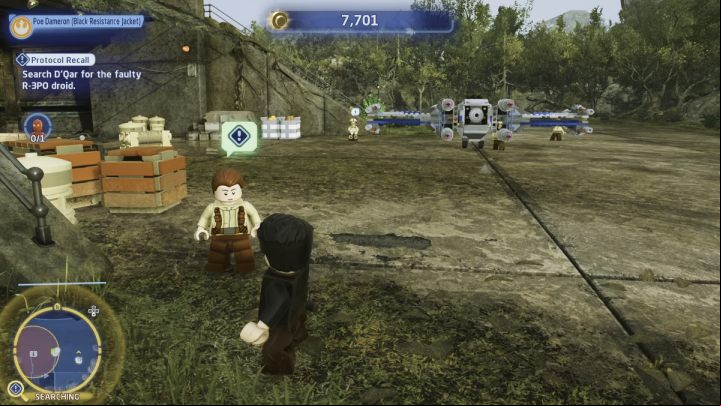 Talk to the crying member of the resistance at bunker no - LEGO Skywalker Saga: Protocol Recall - walkthrough - Tatooine - the desert of Jundland - LEGO Skywalker Saga Guide