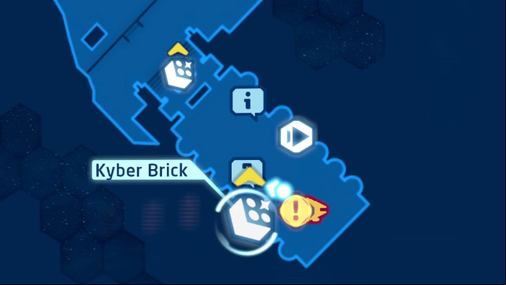 Collectible: Puzzle - Kyber Brick - LEGO Skywalker Saga: Theed - list of all puzzles - Naboo - LEGO Skywalker Saga Guide