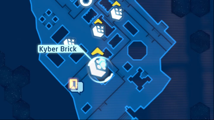Collectible: Puzzle - Kyber Brick - LEGO Skywalker Saga: Theed - list of all puzzles - Naboo - LEGO Skywalker Saga Guide