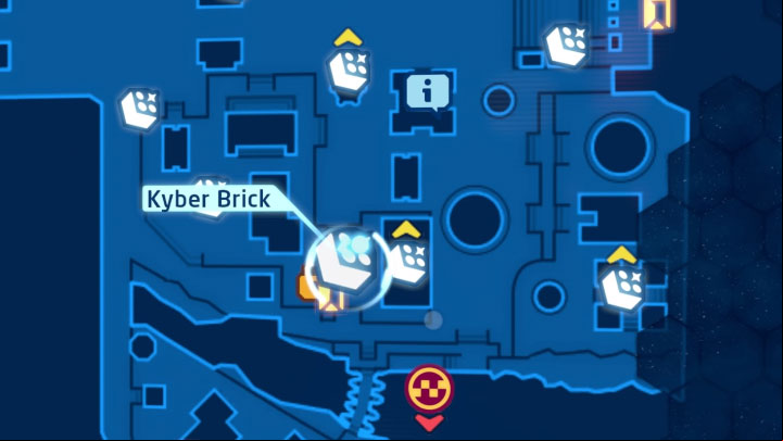 Collectible: Puzzle - Kyber Brick - LEGO Skywalker Saga: Theed - list of all puzzles - Naboo - LEGO Skywalker Saga Guide