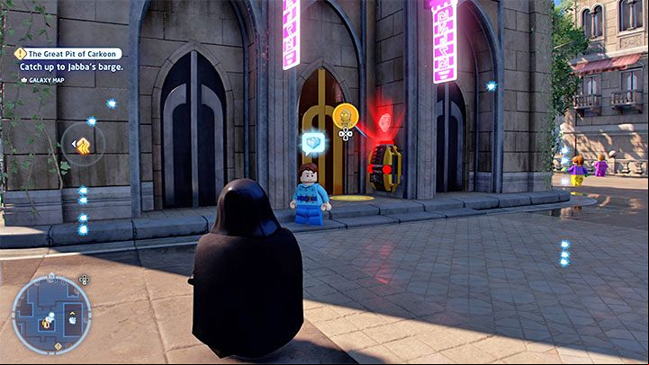 Your task will be to open the building that has the collectible - LEGO Skywalker Saga: Theed - list of all puzzles - Naboo - LEGO Skywalker Saga Guide
