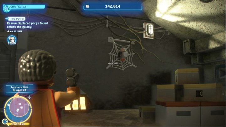 The porg is in bunker 4, on the wall - LEGO Skywalker Saga: Porg Patrol - walkthrough - Challenges - LEGO Skywalker Saga Guide