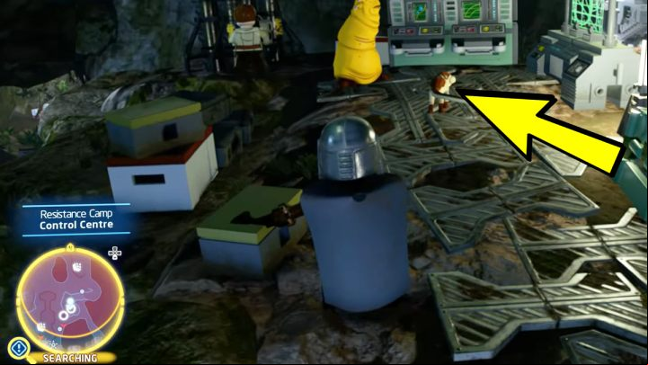 There's yet another brown chamaleon by the machines in the control center - LEGO Skywalker Saga: Reptile Revealer - walkthrough - Challenges - LEGO Skywalker Saga Guide