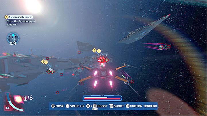 In the last part of the mission you'll be tasked with closing four of the dreadnought's hangars - LEGO Skywalker Saga: Damerons Defiance - walkthrough - Episode 8 - The Last Jedi - LEGO Skywalker Saga Guide