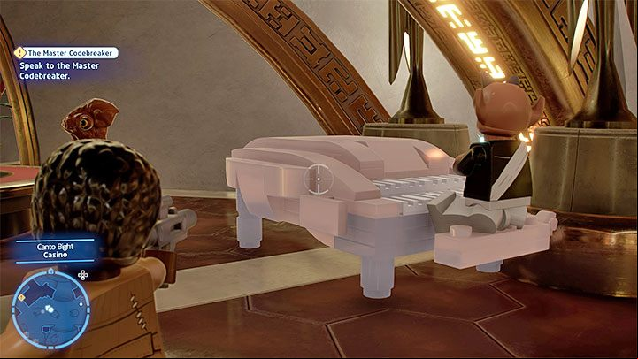 After landing, head to the northern part of the newly discovered location - LEGO Skywalker Saga: Master Codebreak-Out - walkthrough - Episode 8 - The Last Jedi - LEGO Skywalker Saga Guide