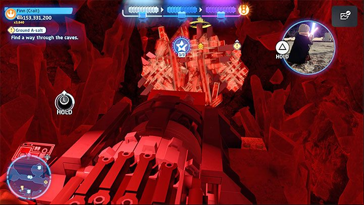 There are 3 challenges appearing in this level - LEGO Skywalker Saga: Ground A-salt - walkthrough - Episode 8 - The Last Jedi - LEGO Skywalker Saga Guide