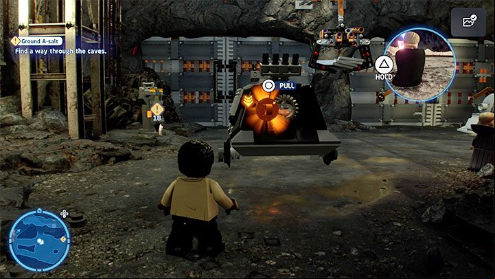 A new path will open in the new area - LEGO Skywalker Saga: Ground A-salt - walkthrough - Episode 8 - The Last Jedi - LEGO Skywalker Saga Guide