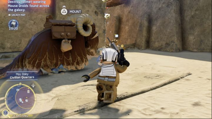 On some maps, you can find animals that can be used as means of transportation - LEGO Skywalker Saga: Vehicles - types and how to use - Basics - LEGO Skywalker Saga Guide