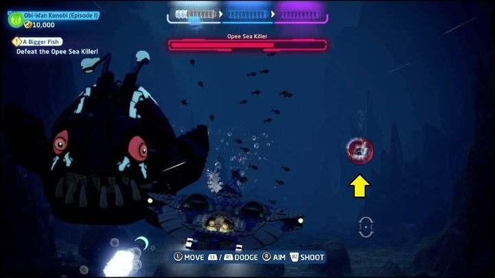 The second part is on the right side of the screen - LEGO Skywalker Saga: The Phantom Menace - list of collectibles and rewards - Minikits - LEGO Skywalker Saga Guide