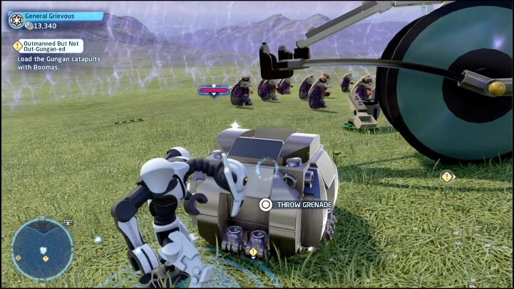 This collectible can be obtained by a character of the Villain class - LEGO Skywalker Saga: The Phantom Menace - list of collectibles and rewards - Minikits - LEGO Skywalker Saga Guide