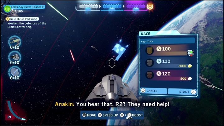 This part can only be obtained in Free Play - LEGO Skywalker Saga: The Phantom Menace - list of collectibles and rewards - Minikits - LEGO Skywalker Saga Guide