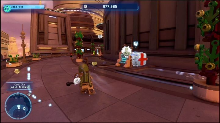 This brick is hidden in a crate - LEGO Skywalker Saga: Cloud City - list of all puzzles - Bespin - LEGO Skywalker Saga Guide