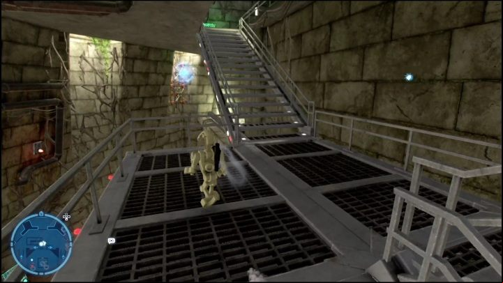 To obtain this collectible, you will need a Scavenger with a net launcher (you will get this gadget in episode 6 or 7) - LEGO Skywalker Saga: Great Temple - list of all puzzles - The space of Yavin 4 - LEGO Skywalker Saga Guide