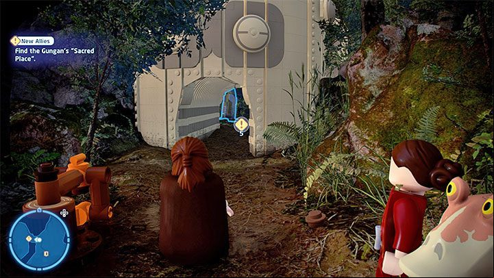 The constructed object will be a rotating mechanism - LEGO Skywalker Saga: Better Call Maul - walkthrough - Episode 1 - The Phantom Menace - LEGO Skywalker Saga Guide