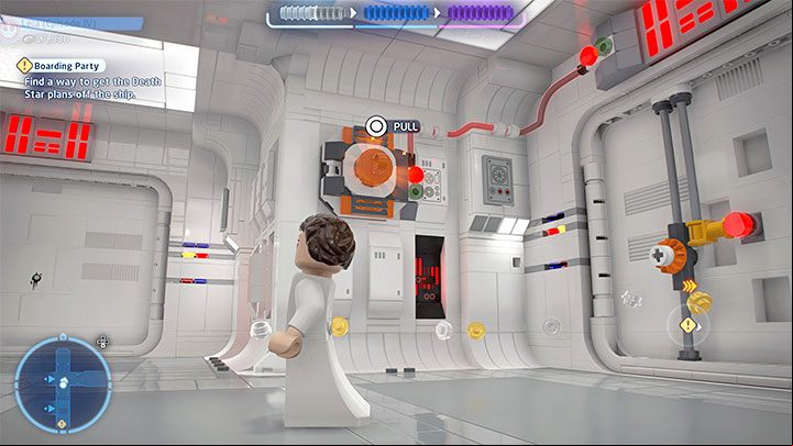 The battle will end with the arrival of Darth Vader - LEGO Skywalker Saga: Boarding Party - walkthrough - Episode 4 - A New Hope - LEGO Skywalker Saga Guide