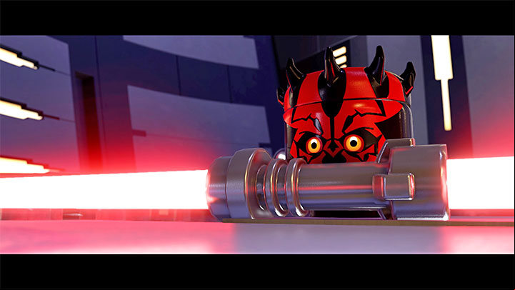 Depriving Darth Maul's health bar for the last time will allow you to definitively defeat him and complete the mission - LEGO Skywalker Saga: Darth Maul - boss, how to beat? - Bosses - LEGO Skywalker Saga Guide