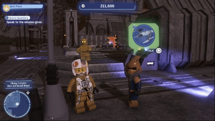 1 - LEGO Skywalker Saga: Quota Quandary - walkthrough - Mustafar mine complex - LEGO Skywalker Saga Guide
