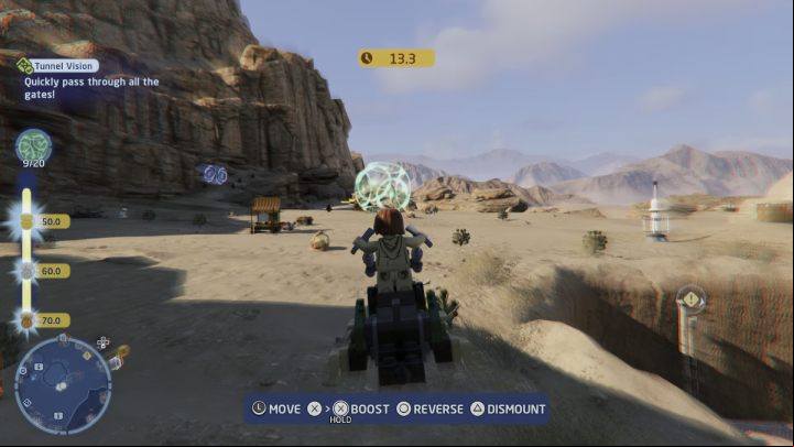 The trial consists of all 20 gates in the shortest time possible - LEGO Skywalker Saga: Bantha Banter - walkthrough - Trials - LEGO Skywalker Saga Guide