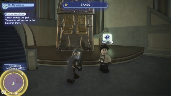 1 - LEGO Skywalker Saga: Stolen Knowledge - walkthrough - Coruscant - federal district - LEGO Skywalker Saga Guide